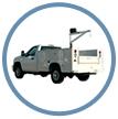 Image of Portable Cranes for Enclosed Service Body Trucks