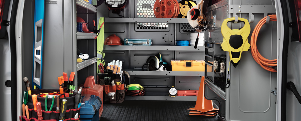 custom interior van